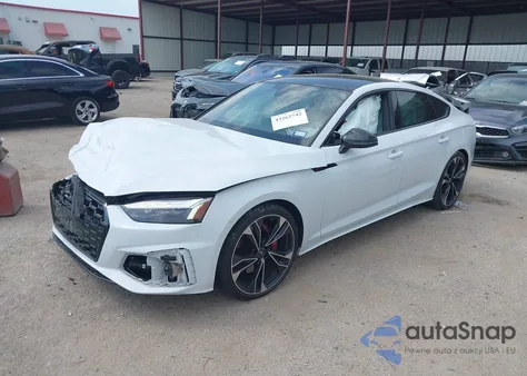 2025 Audi S5 Sportback Premium Tfsi Quattro Tiptronic from USA, damaged, VIN WAUC4CF55SA008255